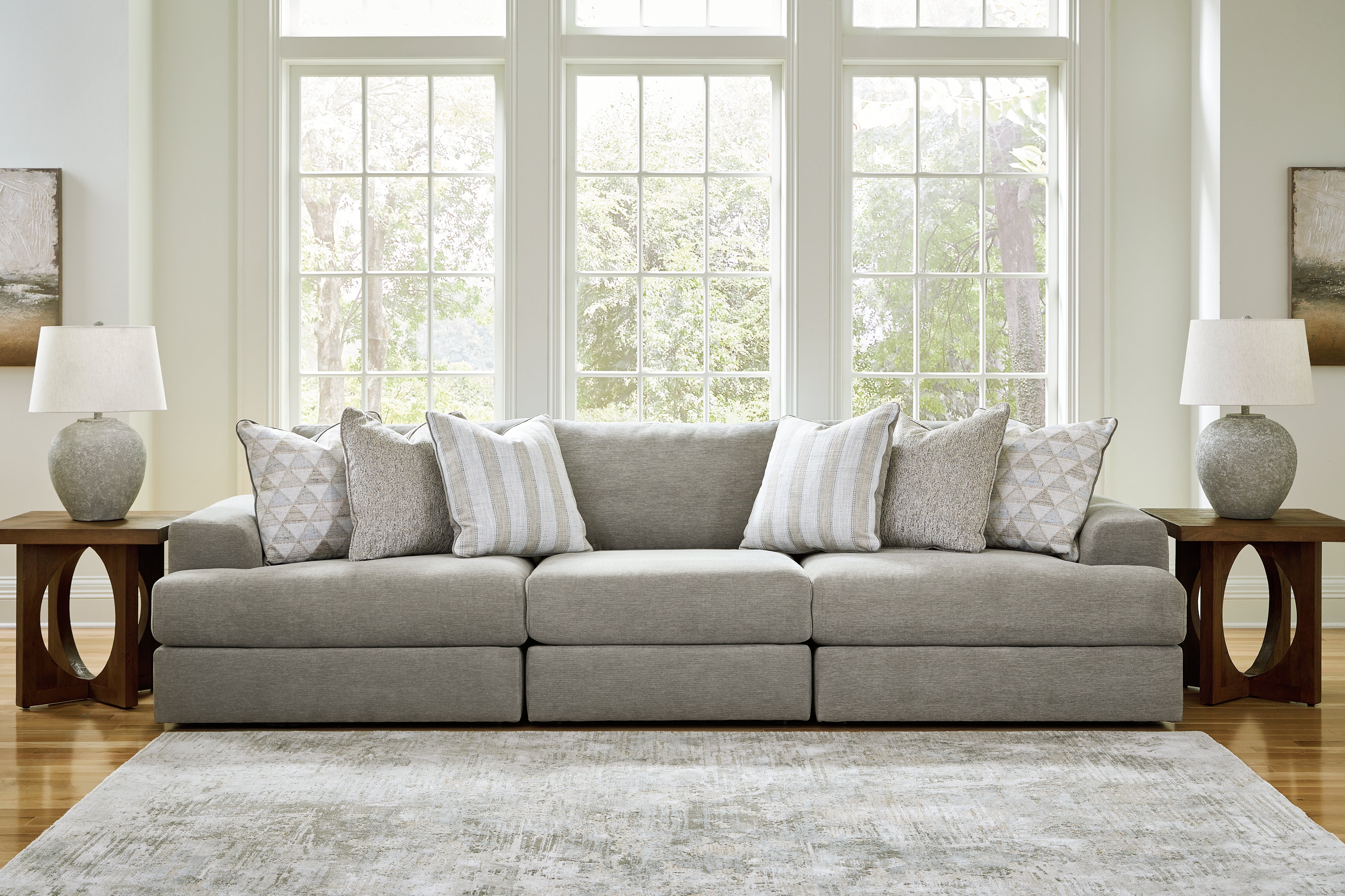 Furniture City Laplace - Ashley Furniture - Avaliyah 3-Piece Sectional Sofa - RAF 3-Piece Sectional Sofa - 58103S2