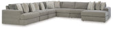 Furniture City Laplace - Ashley Furniture - Avaliyah 7-Piece Sectional with Chaise - RAF 7-Piece Sectional with Chaise - 58103S10
