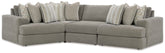 Furniture City Laplace - Ashley Furniture - Avaliyah 4-Piece Sectional - RAF 4-Piece Sectional - 58103S5