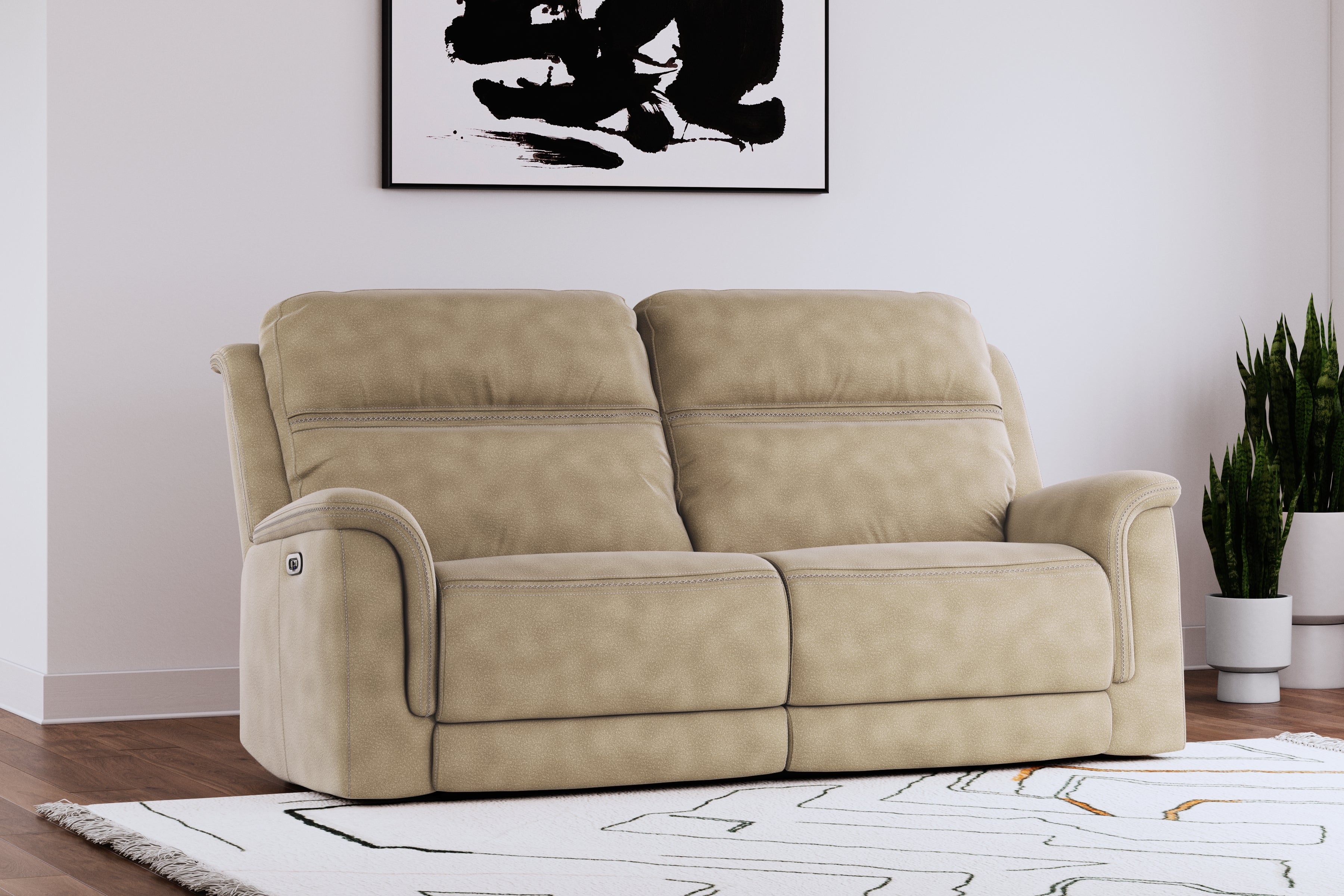 Furniture City Laplace - Ashley Furniture - Next-Gen DuraPella Power Reclining Sofa - 2 Seat PWR REC Sofa ADJ HDREST - 5930247