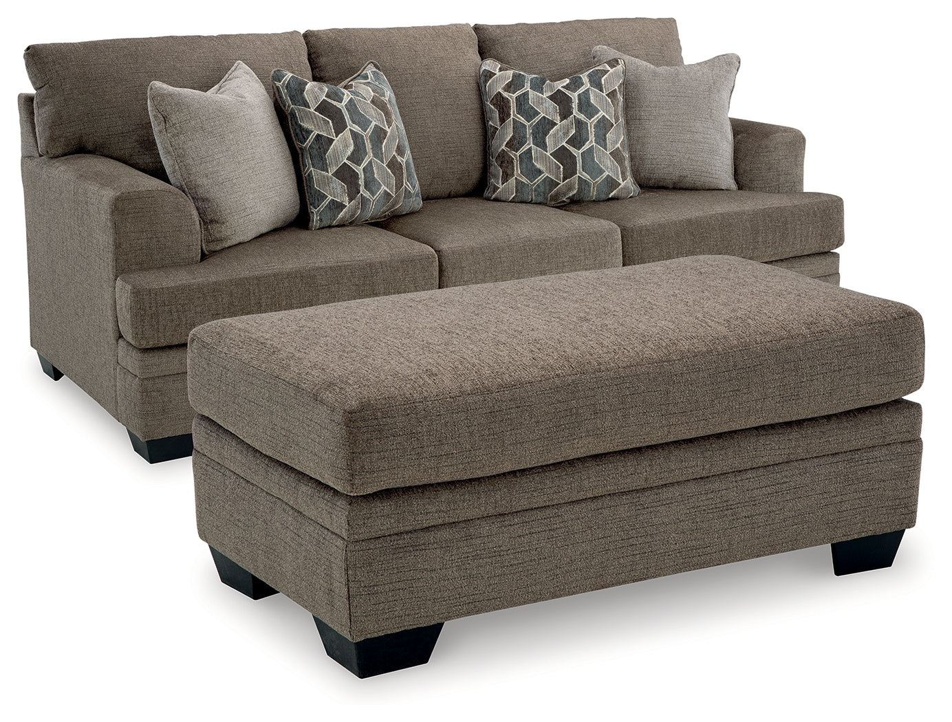 Furniture City Laplace - Ashley Furniture - Stonemeade Sofa and Ottoman - Sofa and Ottoman - 59505U8