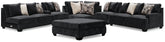 Furniture City Laplace - Ashley Furniture - Lavernett 5-Piece Sectional and Ottoman - 5-Piece Sectional and Ottoman - 59603U2