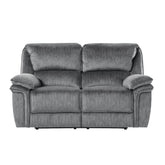 Muirfield - Double Reclining Loveseat - Gray
