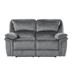 Muirfield - Double Reclining Loveseat - Gray