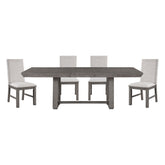 Gresham - 5 Piece Set (Table & 4 Side Chairs) - Gray