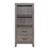 Woodrow - Pier/Tower Nightstand - Gray