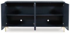 Loirwick - Accent Cabinet - Dark Blue