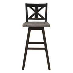 Amsonia - 29" Swivel X-Back Pub Height Chair (Set of 2)