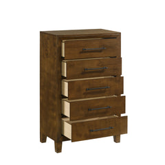 Ballard - 5 Drawer Chest - Walnut
