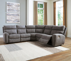 Furniture City Laplace - Ashley Furniture - Next-Gen DuraPella 5-Piece Power Reclining Sectional - 5-Piece Power Reclining Sectional - 61003S6