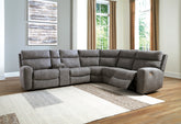 Furniture City Laplace - Ashley Furniture - Next-Gen DuraPella 6-Piece Power Reclining Sectional - 6-Piece Power Reclining Sectional - 61003S7