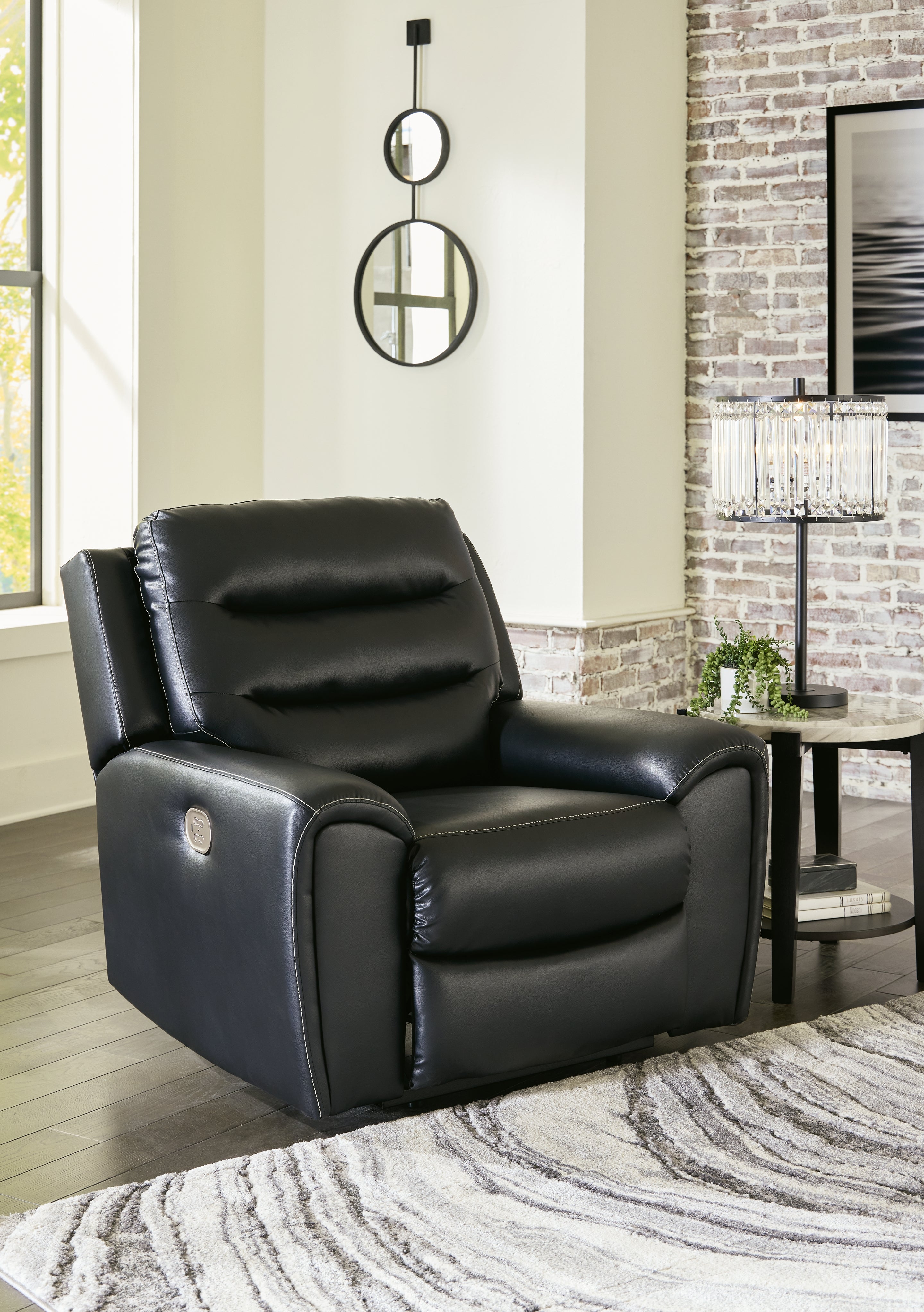 Furniture City Laplace - Ashley Furniture - Warlin Power Recliner - PWR Recliner/ADJ Headrest - 6110513