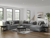 Furniture City Laplace - Ashley Furniture - Bealton 6-Piece Sectional with Chaise - RAF 6-Piece Sectional with Chaise - 61305S12