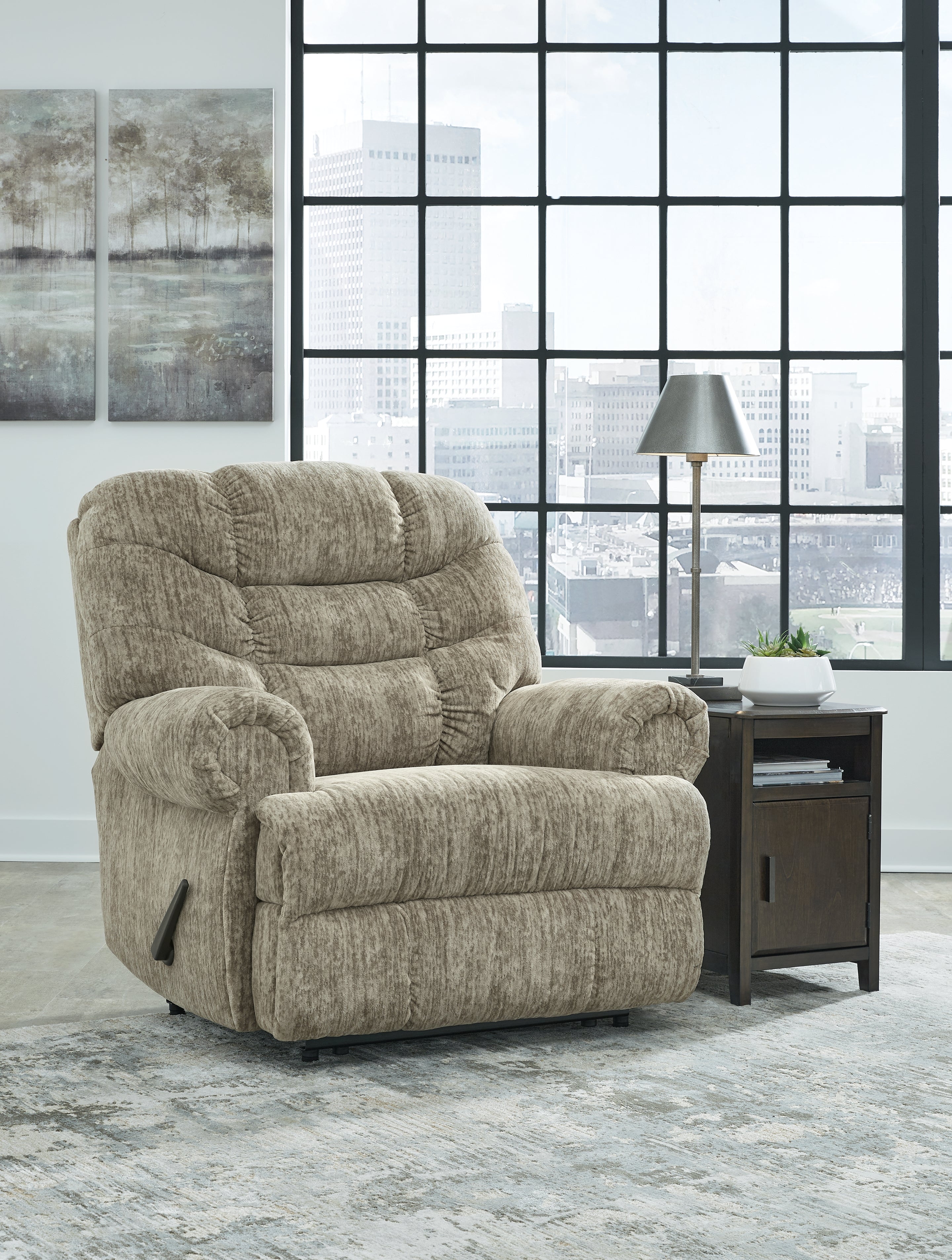 Furniture City Laplace - Ashley Furniture - Movie Man Recliner - Zero Wall Recliner - 6380329