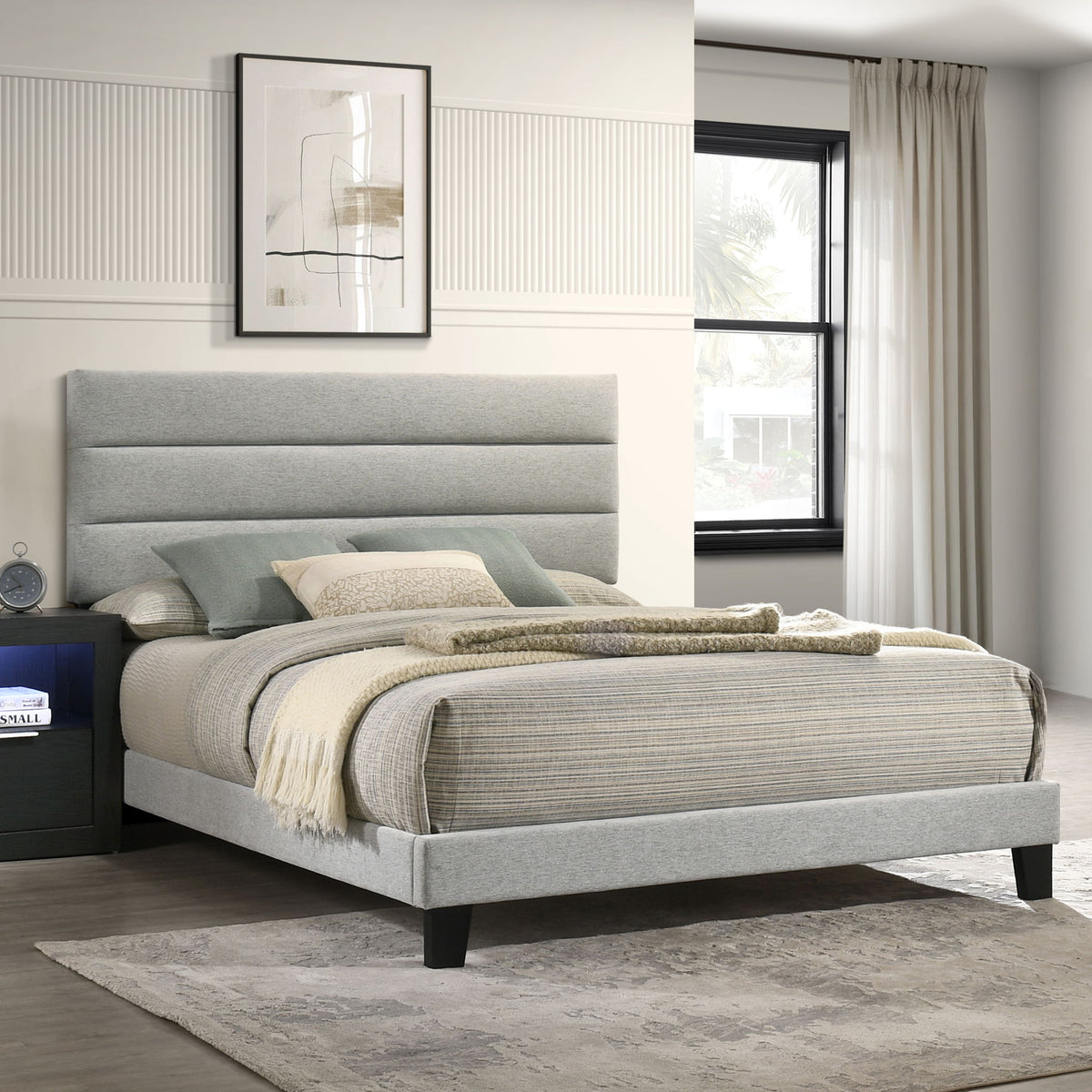 Asher - Upholstered Bed