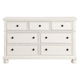 St. Simon - Dresser With Hidden Drawer - White