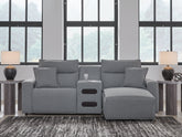 Furniture City Laplace - Ashley Furniture - ModMax II 3-Piece Power Reclining Sectional with Chaise - 3-Piece Power Reclining Sectional with Chaise - 65906S5