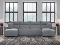 Furniture City Laplace - Ashley Furniture - ModMax II 4-Piece Power Reclining Sectional with Chaise - 4-Piece Power Reclining Sectional with Chaise - 65906S11