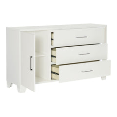 Kerren - Dresser WIth LED Lighting - White