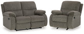 Furniture City Laplace - Ashley Furniture - Scranto Reclining Loveseat and Recliner - Reclining Loveseat and Recliner - 66502U2