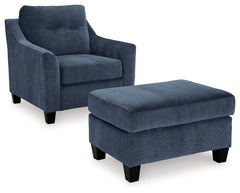 Furniture City Laplace - Ashley Furniture - Amity Bay Chair and Ottoman - Chair and Ottoman - 67206U1