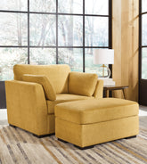 Furniture City Laplace - Ashley Furniture - Keerwick Oversized Chair and Ottoman - Oversized Chair and Ottoman - 67506U2
