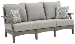 Visola - Sofa with Cushion - Gray