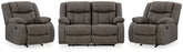 Furniture City Laplace - Ashley Furniture - First Base Reclining Loveseat and 2 Recliners - Reclining Loveseat and 2 Recliners - 68804U3