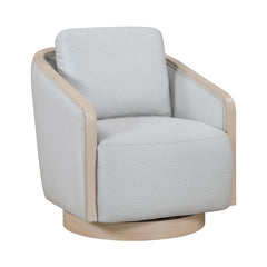 Hugo - Swivel Chair - Gray