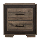 Ellendale - Nightstand - Brown / Gray