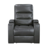 Rose Hill - Power Reclining Chair With Power Headrest - Gray