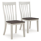 Darborn - Dining Room Side Chair (Set of 2) - Gray / Brown