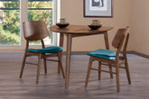 Oscar - Corner Table With 2 Cushion Chairs