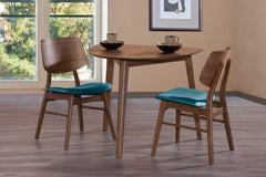 Oscar - Corner Table With 2 Cushion Chairs
