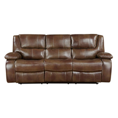 Ellicott - Double Reclining Sofa - Brown
