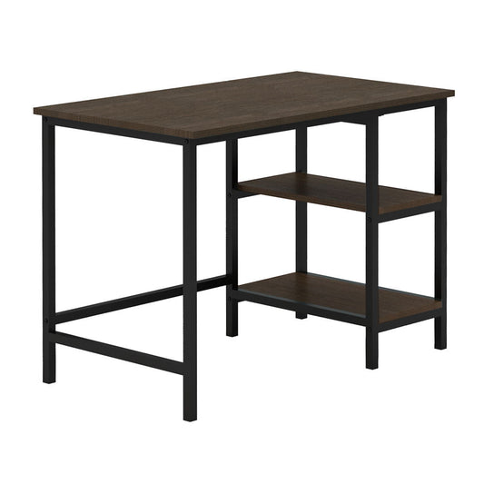 Madigan - Writing Desk And Chair - Black / Brown