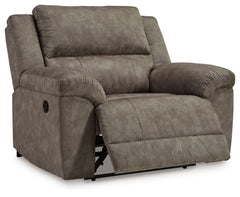Laresview - Zero Wall Wide Seat Recliner - Fossil