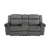 Brennen - Double Reclining Loveseat With Center Console