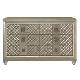 Loudon - Dresser - Gold / Silver / Champagne