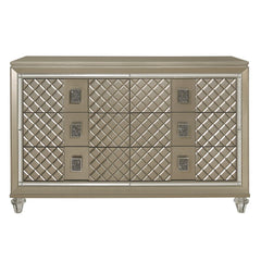 Loudon - Dresser - Gold / Silver / Champagne