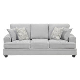 Sarah - Sofa - Pearl Silver