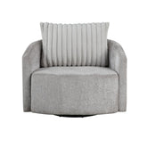 Francine - Swivel Chair - Gray
