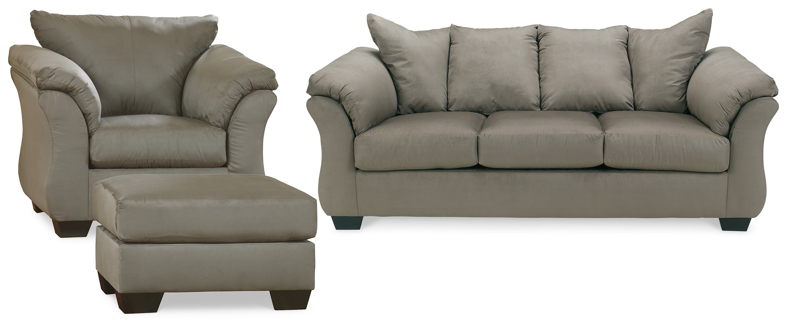 Furniture City Laplace - Ashley Furniture - Darcy Sofa, Chair and Ottoman - Sofa, Chair and Ottoman - 75005U11