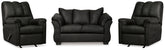 Furniture City Laplace - Ashley Furniture - Darcy Loveseat and 2 Recliners - Loveseat and 2 Recliners - 75008U13