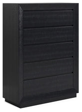 Londer - Five Drawer Chest - Black