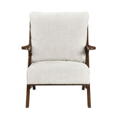 Lennox - Accent Chair - Dark Brown Frame