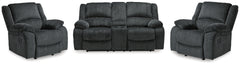Furniture City Laplace - Ashley Furniture - Draycoll Reclining Loveseat and 2 Recliners - Reclining Loveseat and 2 Recliners - 76504U10