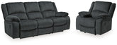 Furniture City Laplace - Ashley Furniture - Draycoll Reclining Sofa and Recliner - Reclining Sofa and Recliner - 76504U3