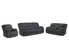 Draycoll Reclining Sofa, Loveseat and Recliner