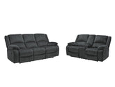 Furniture City Laplace - Ashley Furniture - Draycoll Reclining Sofa and Loveseat - Reclining Sofa and Loveseat - 76504U1